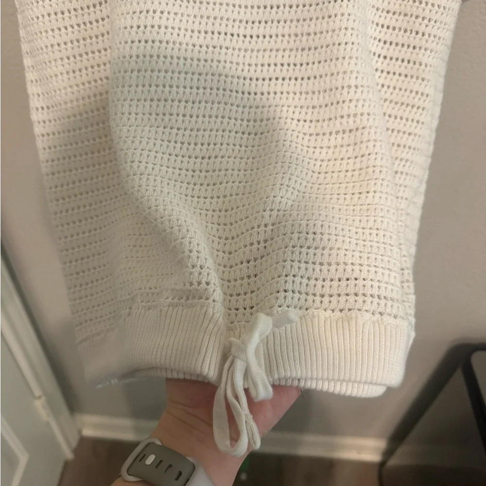 Varley Corvallis Cream Knit Sweater - Picture 6 of 8